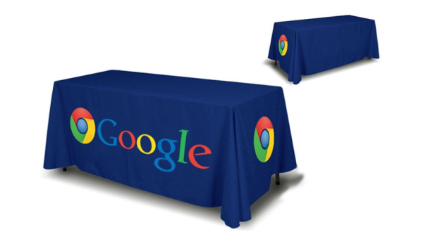 8 foot Table Cover Full Color Tablecloth banner