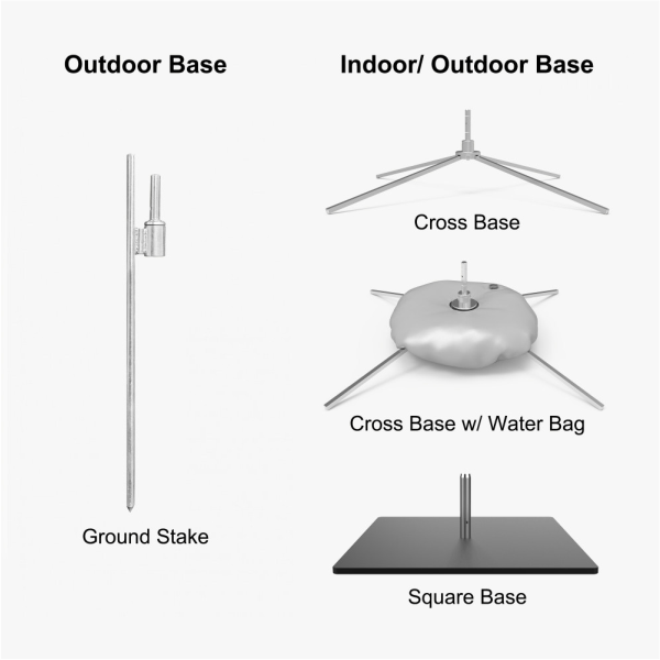 Flag Hardware / Bases